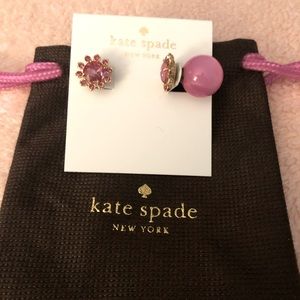 Kate Spade New York Second Nature Flower Reversible Earrings